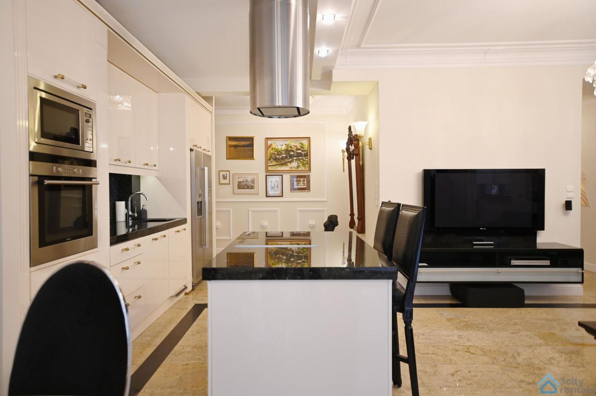 Large And Luxury 3City Apartment In Gdansk With Two Terraces By Noclegi Renters Luaran gambar